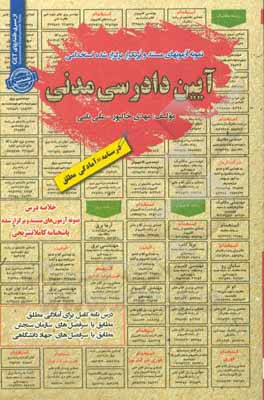 کتاب نمونه آزمونهای استخدامی آیین دادرسی مدنی